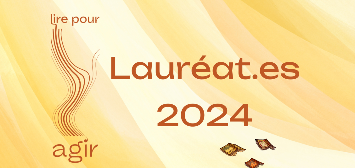 Lauréats Lire pour agir 2024